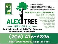 Business Listing Alex Tree Service LLC in Shoreline WA