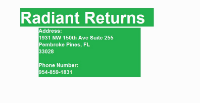 Business Listing Radiant Returns LLC in Pembroke Pines FL
