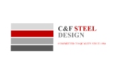 C&F Structural Steel and Iron Works
