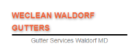 WeClean Waldorf Gutters