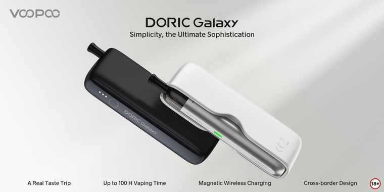 VOOPOOs erstes Gerät mit Powerbank, die DORIC Galaxy, erscheint in Deutschland