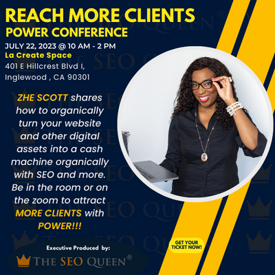 How to Win In SEO In 2023: Attend the Reach More Clients Power Conference